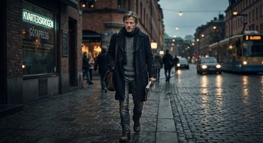 Retrato de Mikael Blomkvist